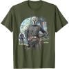 imageStar Wars The Mandalorian Season 3 BoKatan Kryze Plazir15 TShirtOlive Green