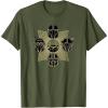 imageStar Wars The Mandalorian Season 3 Grogu Mandalore Warriors TShirtOlive Green