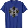 imageStar Wars The Mandalorian Season 3 Grogu Mandalore Warriors TShirtRoyal Blue