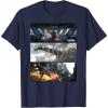 imageStar Wars The Mandalorian Season 3 Pirate Battle Concept Art TShirtNavy Blue