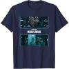imageStar Wars The Mandalorian Season 3 StarCrossed Lovers TShirtNavy Blue