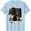 imageStar Wars The Mandalorian Season 3 the Armorer and BoKatan TShirtBaby Blue