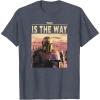 imageStar Wars The Mandalorian The Armorer This Is The Way Logo TShirtHeather Blue
