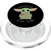 imageStar Wars The Mandalorian the Child Snacking is My Thing PopSockets Adhesive PopGripMagnetic PopGrip