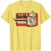 imageStar Wars The Rise Of Skywalker Retro Line BB8 TShirtLemon Yellow