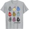 imageStar Wars The Rise of Skywalker BB8 Colorful Fill Poster TShirtHeather Grey