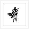imageTrends International Gallery Pops Star Wars The Mandalorian  Grunge  This is The Way Wall Art Wall Poster 12quot x 12quot Black Framed VersionWhite Framed Version