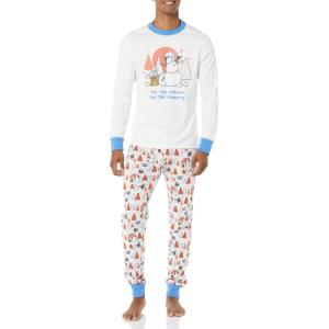 imageAmazon Essentials Disney  Marvel  Star Wars Mens SnugFit Pajama Sleep SetsStar Wars Mando Winter  Mens Snugfit
