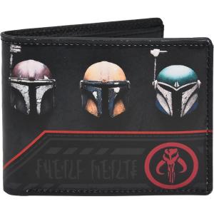 imageConcept One Star Wars Wallet Slim Bifold Wallet with Decorative Tin CaseThe Mandalorian