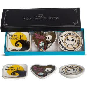 imageDisney Star Wars The Child Grogu Mini Trinket Tray Gift Set 3 Piece Jewelry Dish Ring HolderTim Burtons Nightmare
