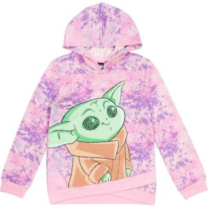 imageSTAR WARS The Child Girls Hoodie Toddler to Big KidPurple