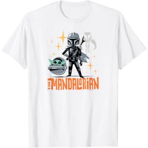 imageStar Wars  The Mandalorian Doodle TShirtWhite