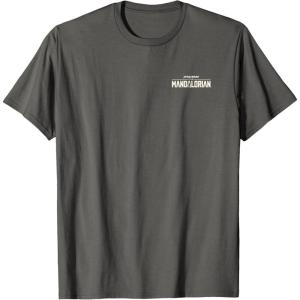 imageStar Wars  The Mandalorian Grogu Celestial TShirtAsphalt Grey