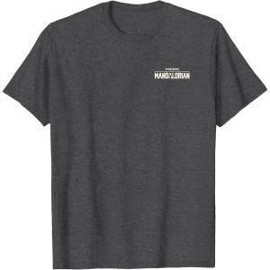 imageStar Wars  The Mandalorian Grogu Celestial TShirtDark Heather Grey