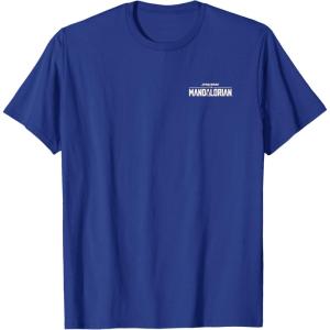 imageStar Wars  The Mandalorian Grogu Celestial TShirtRoyal Blue