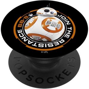 imageStar Wars BB8 Join The Resistance Orange Rebel PopSockets MagSafe PopGrip for iPhoneStandard