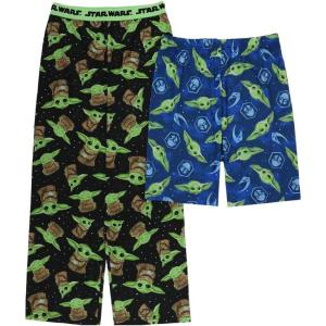 imageStar Wars Boys 2Pack Pajama PantsChild Envy