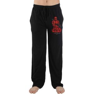 imageStar Wars Storm Trooper Mens Black Sleep Pajama Pants Loungewear