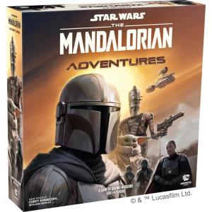 imageStar Wars The Mandalorian Adventures Board Game Cooperative Missions Inspired by Season 1 Strategy Game for Kids and Adults Ages 12 14 Players 3060 Minute Playtime Made by Unexpected Games
