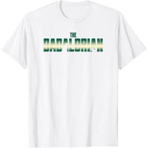 imageStar Wars The Mandalorian Fathers Day The Dadalorian Retro TShirtWhite