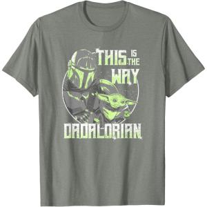 imageStar Wars The Mandalorian Fathers Day The Way Dad Retro TShirtOlive Heather