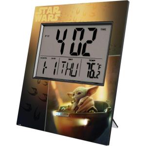 imageStar Wars The Mandalorian Grogu Portrait Wall ClockGrogu