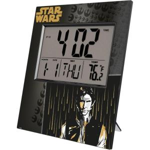 imageStar Wars The Mandalorian Grogu Portrait Wall ClockHan Solo