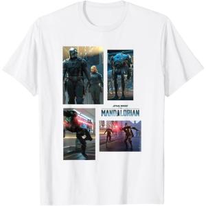 imageStar Wars The Mandalorian Season 3 Droid Revolt Concept Art TShirtWhite