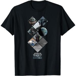 imageStar Wars The Mandalorian Season 3 Grogu A New Quest Begins TShirtBlack