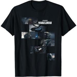 imageStar Wars The Mandalorian Season 3 Grogu BoKatan ampamp Armorer TShirtBlack