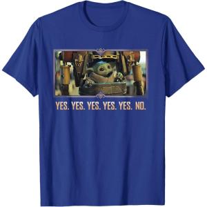 imageStar Wars The Mandalorian Season 3 Grogu in IG12 Yes Yes No TShirtRoyal Blue