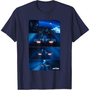 imageStar Wars The Mandalorian Season 3 Hyperspace Mission TShirtNavy Blue