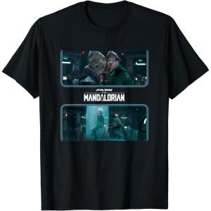 imageStar Wars The Mandalorian Season 3 StarCrossed Lovers TShirtBlack