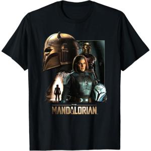 imageStar Wars The Mandalorian Season 3 the Armorer and BoKatan TShirtBlack