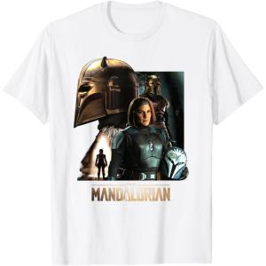 imageStar Wars The Mandalorian Season 3 the Armorer and BoKatan TShirtWhite