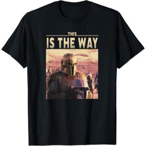 imageStar Wars The Mandalorian The Armorer This Is The Way Logo TShirtBlack