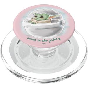 imageStar Wars The Mandalorian The Child Cutest In The Galaxy PopSockets Standard PopGripMagSafe