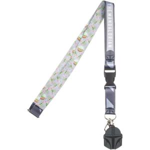 imageStar Wars The Mandalorian and Grogu Lanyard and Charm