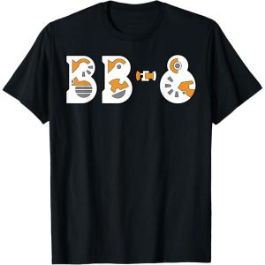 imageStar Wars The Rise of Skywalker BB8 Gear TShirtBlack