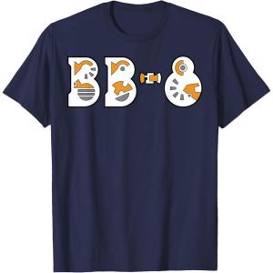 imageStar Wars The Rise of Skywalker BB8 Gear TShirtNavy Blue