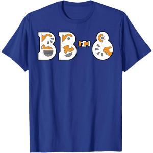 imageStar Wars The Rise of Skywalker BB8 Gear TShirtRoyal Blue