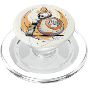 imageStar Wars The Rise of Skywalker BB8 and DO Droid BFF PopSockets Adhesive PopGripMagnetic PopGrip