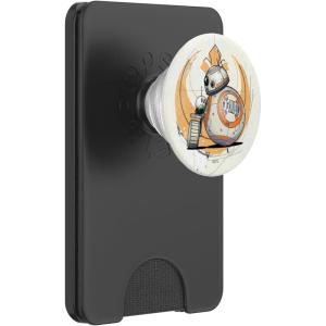 imageStar Wars The Rise of Skywalker BB8 and DO Droid BFF PopSockets Adhesive PopGripMagnetic PopWallet
