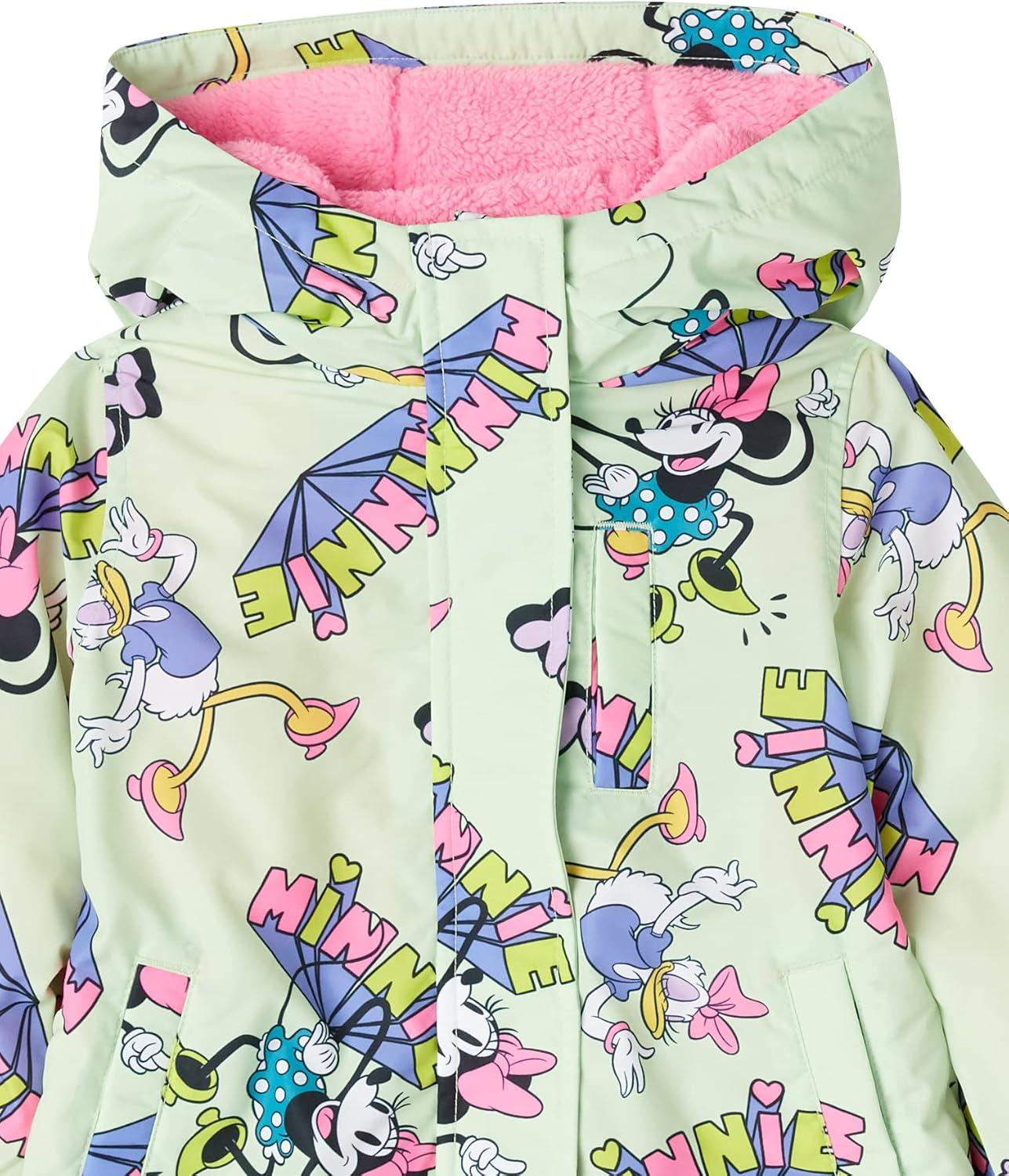imageAmazon Essentials Disney  Marvel  Star Wars  Frozen  Princess Girls and Toddlers Warm Puffer CoatMinnie and Daisy