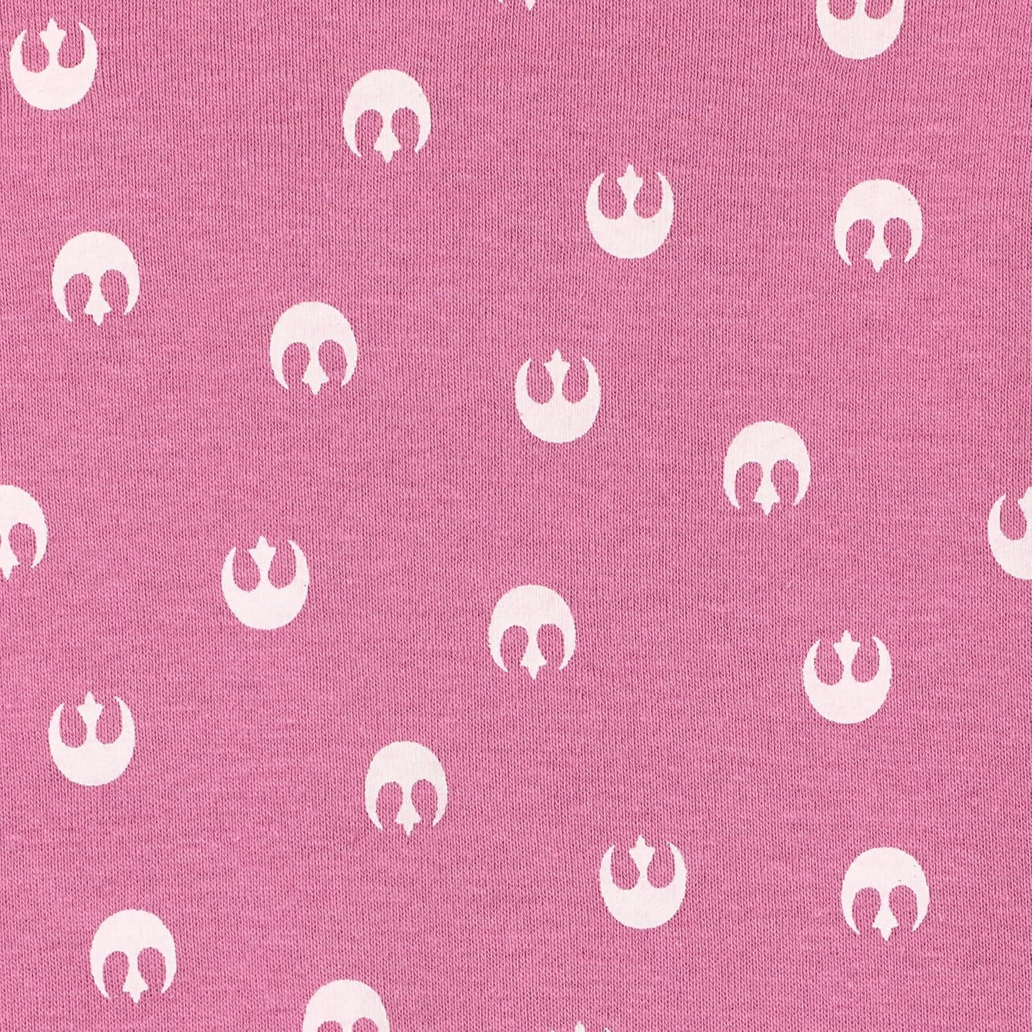 imageAmazon Essentials Disney  Marvel  Star Wars  Princess Baby Girls LongSleeve Bodysuits Pack of 5Star Wars Tiny Rebel