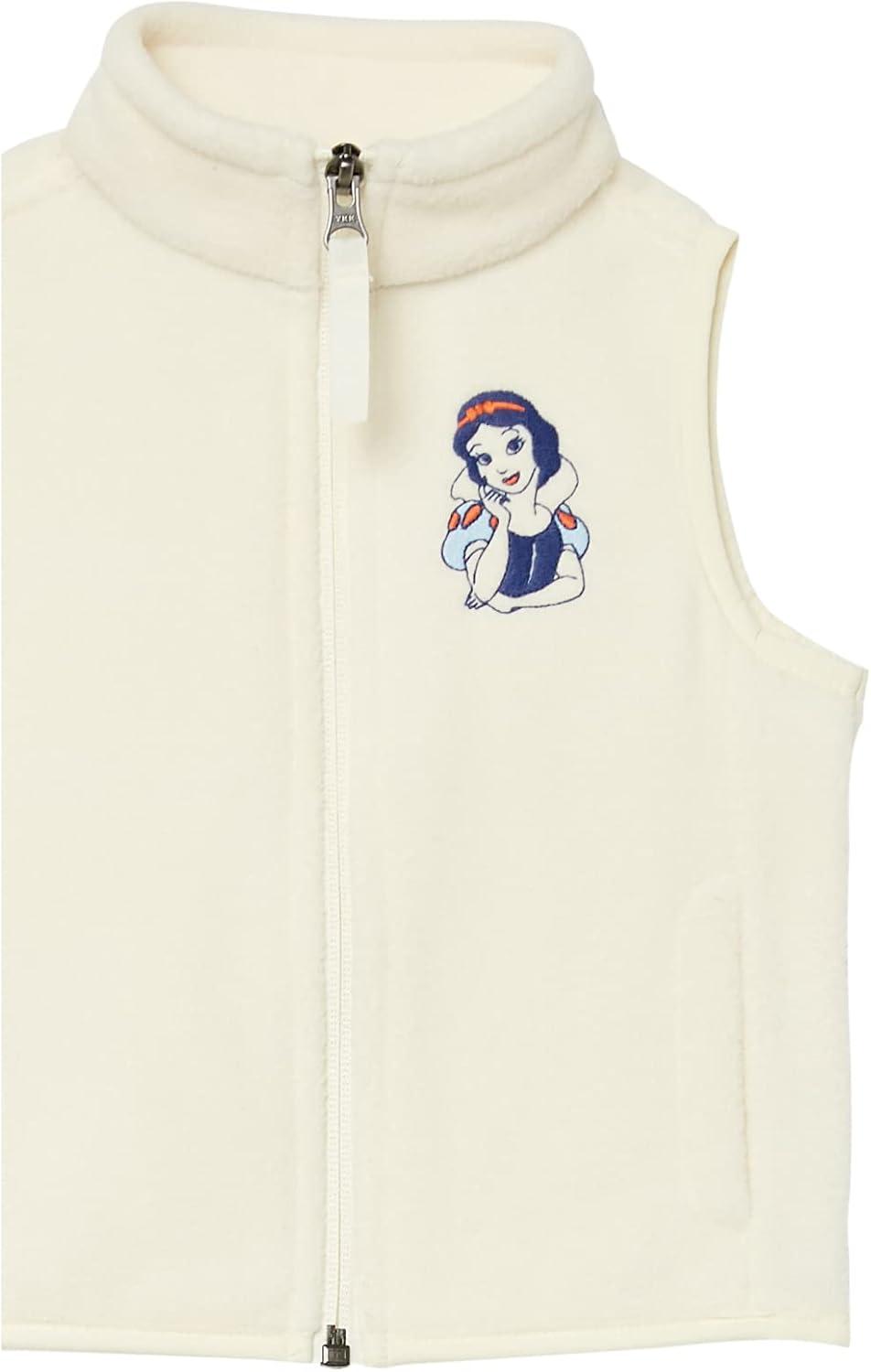 imageAmazon Essentials Disney  Marvel  Star Wars  Princess Girls and Toddlers Polar Fleece VestSnow White