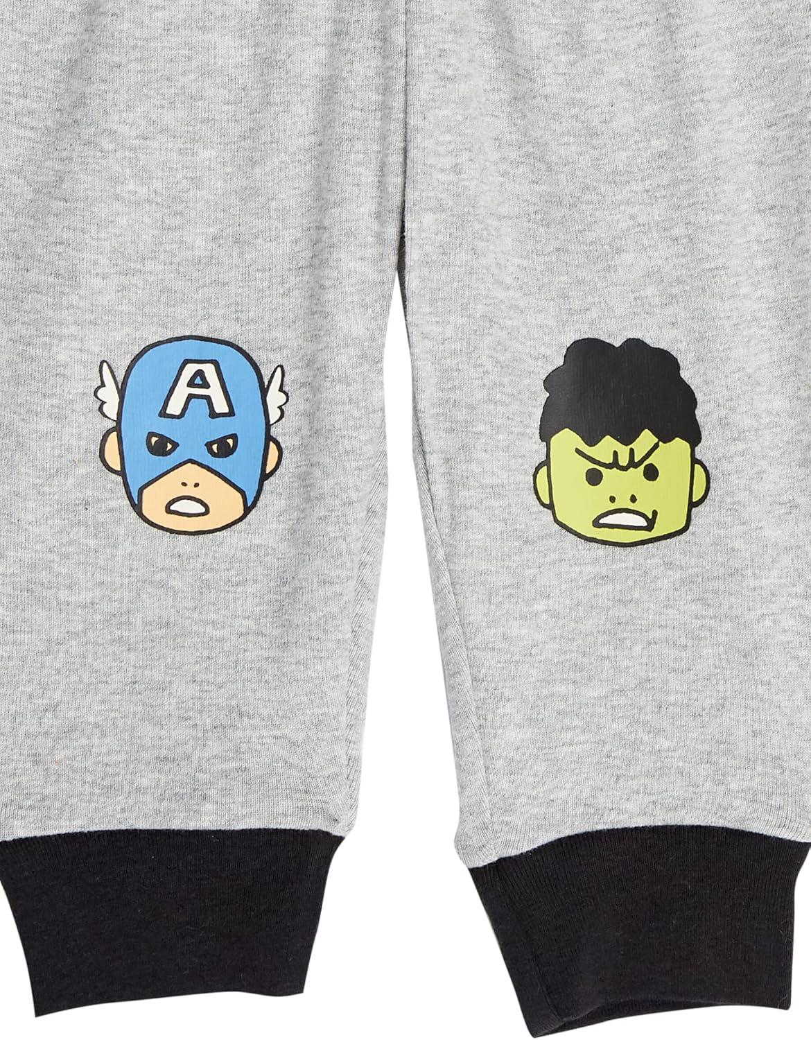 imageAmazon Essentials Disney  Marvel  Star Wars Baby Boys Pants Pack of 4Marvel Friends