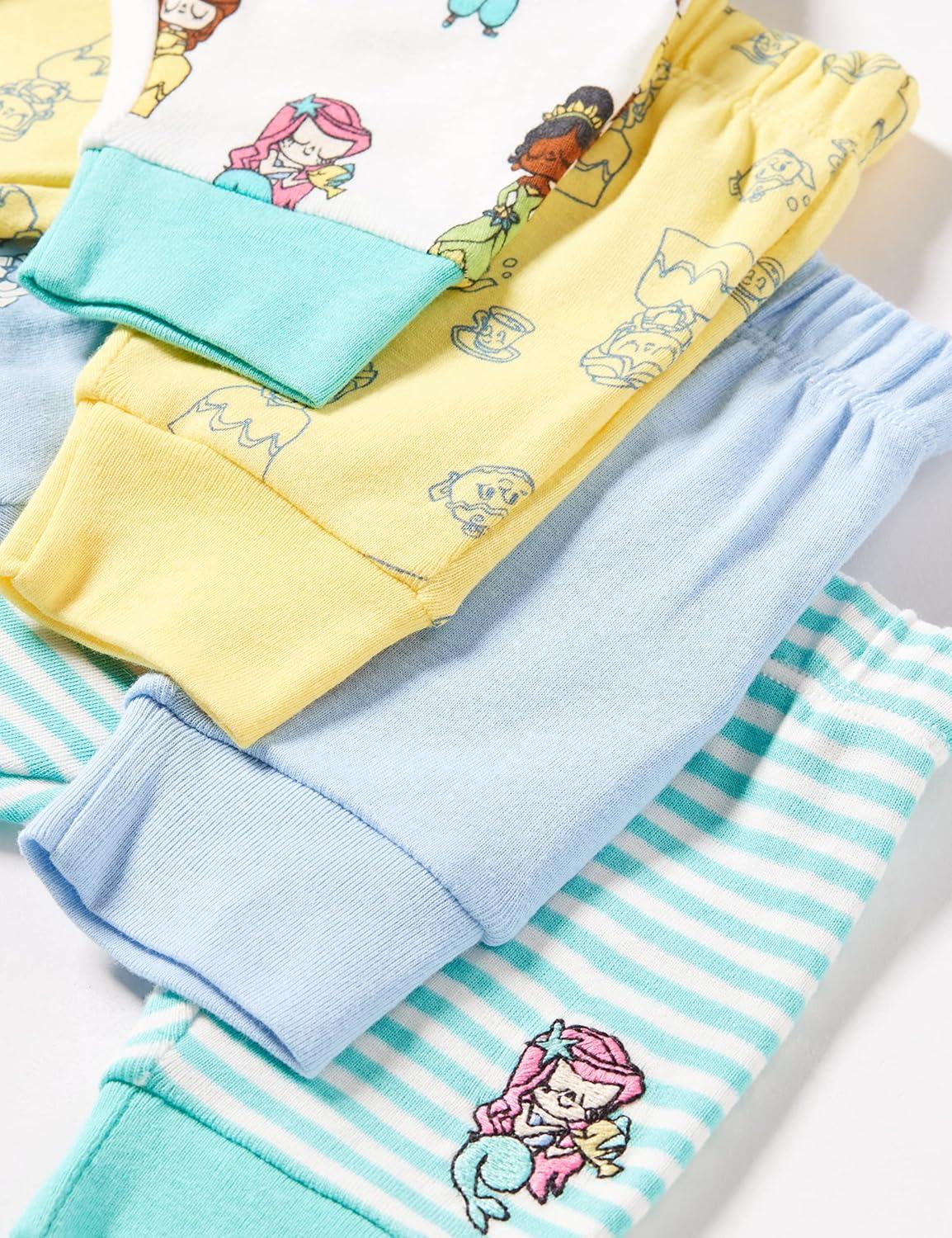 imageAmazon Essentials Disney  Marvel  Star Wars Baby Boys Pants Pack of 4Princess Wish