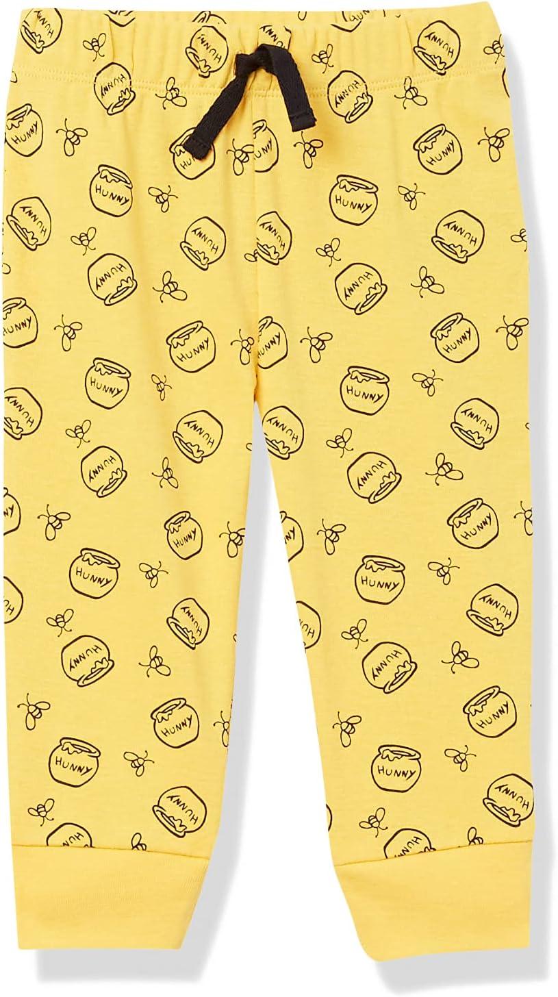 imageAmazon Essentials Disney  Marvel  Star Wars Baby Boys Pants Pack of 4Winnie the Pooh Oh Bother
