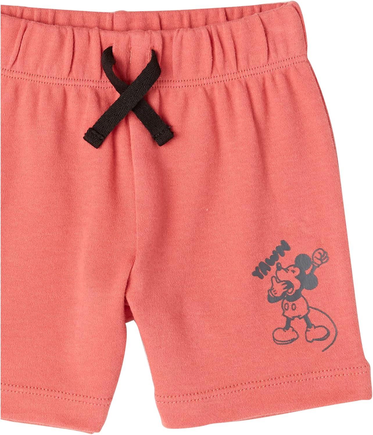 imageAmazon Essentials Disney  Marvel  Star Wars Baby Boys Shorts Multipacks4pack Mickey Expressions